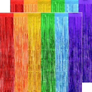 rainbow streamers
