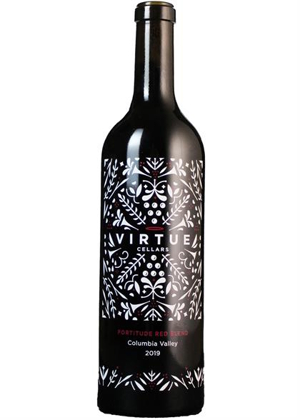 red wine from Virtue cellars 