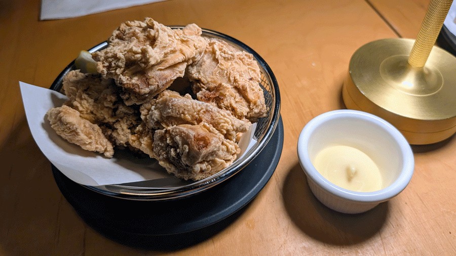 chicken dish at Kayava