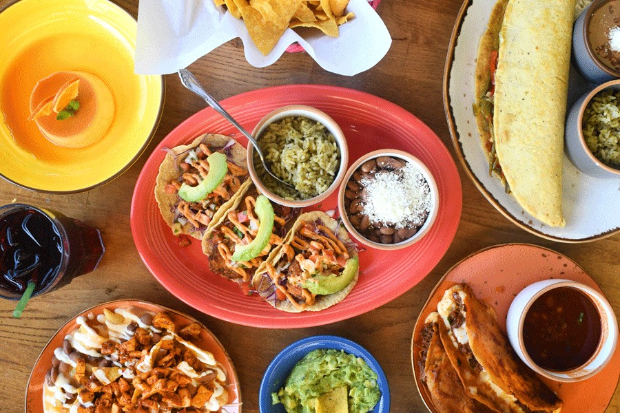 Mexican food at Agua Verde Cafe in Seattle