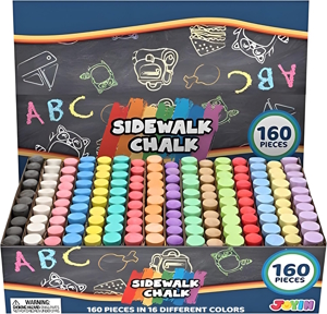 box of sidewalk chalk