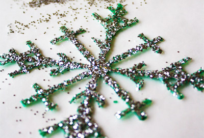 Snowflake Christmas ornaments