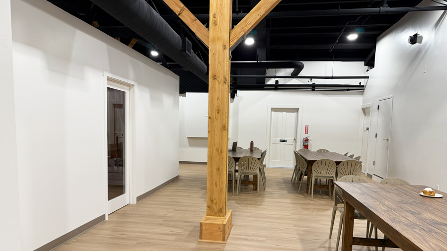 customizable event room space at Sunrise Play Cafe