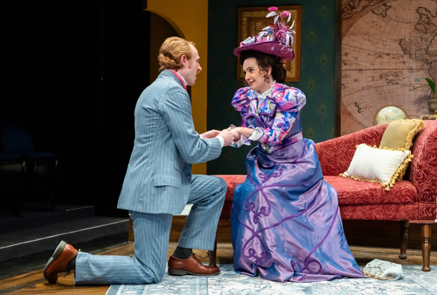 Jack and Gwendolen in The Importance of Being Earnest