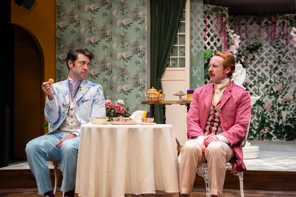 The two Earnests in the play, The Importance of Being Earnest