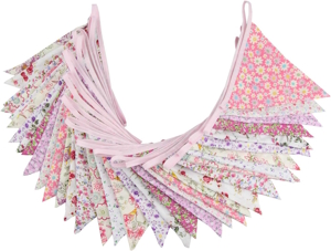 triangle floral banner