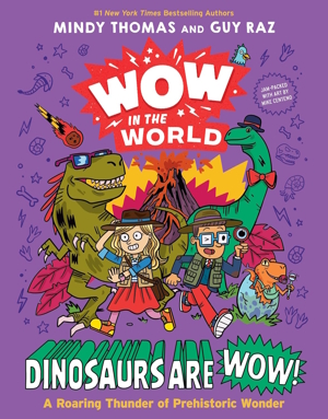 Cover of the Wow in the World Dinosaur book