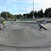 Woodland Park skate bowl by Green Lake kids skateboarding and scooting best skate parks for kids around Seattle