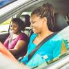 Mom-and-delighter-in-car