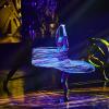 Hula hoop performer in action at Cirque du Soleil's Alegría currently showing in Redmond, Washington, near Seattle