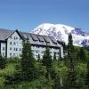 Paradise Inn in Mount Rainier National Park near Seattle Washington, opens for the summer season May 21
