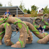 Inspiration Playground in Bellevue’s Downtown Park near Seattle inclusive playground for all abilities plus ParentMap's playground of the week plus best weekend activities kids families Seattle Bellevue Tacoma Puget Sound