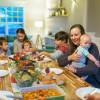 Family-and-friends-having-dinner-together