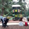 Kids and families play at the updated playground in the woods at Seattle's Discovery Park this week's playground of the week among fun family activities for the weekend