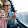 mom and child traveling single parent travel