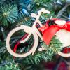 bike Christmas tree ornament 