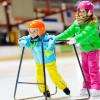 kids trying winter olympic sports