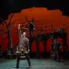 Robin Hood catches an arrow onstage during Seattle Children's Theatre's newest production