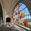 Dale Chihuly art installation on the second floor of Union Station