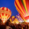 illuminated hot air balloons at seattle center for Seattle Glow, a family-friendly weekend activity