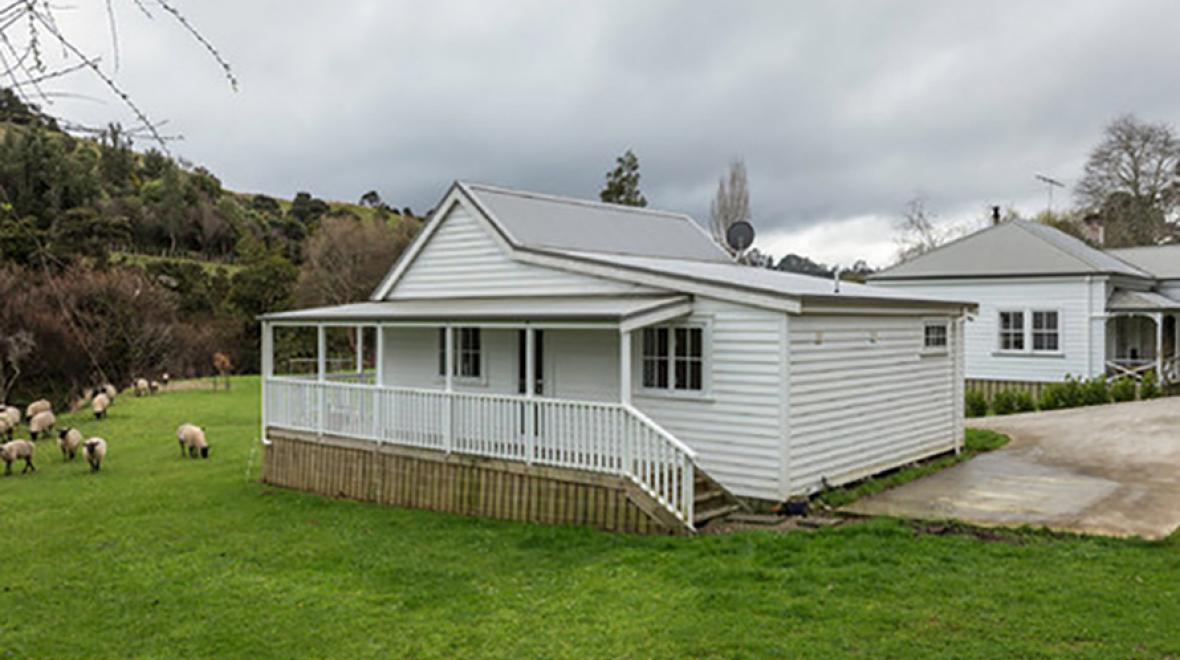 New Zealand ranch house