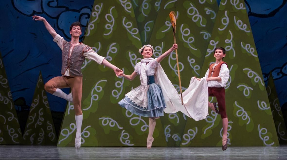 Pacific Northwest Ballet School students in Bruce Wells’ Hansel & Gretel, which PNB is presenting through March 25, 2017. 