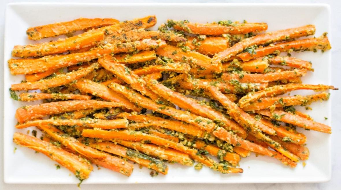 Kale Me Maybe's Carrot fries