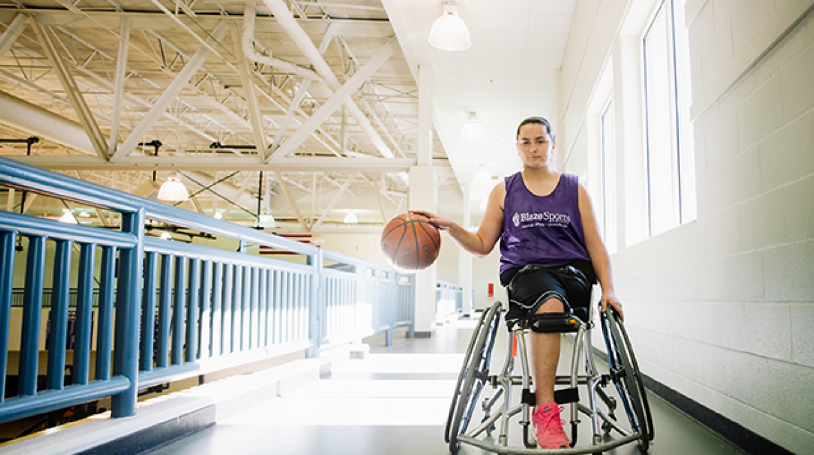 Basketball from "Strong Is the New Pretty"