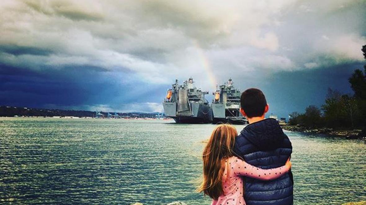 Rainbows on Ruston Way