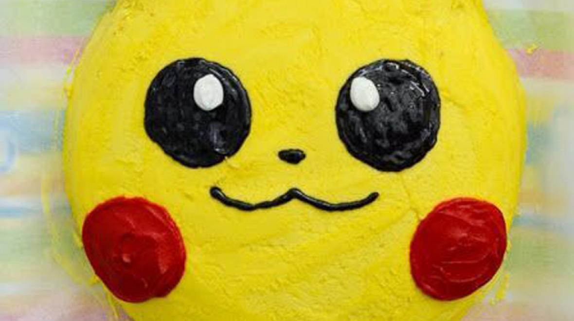 pikachu birthday cake