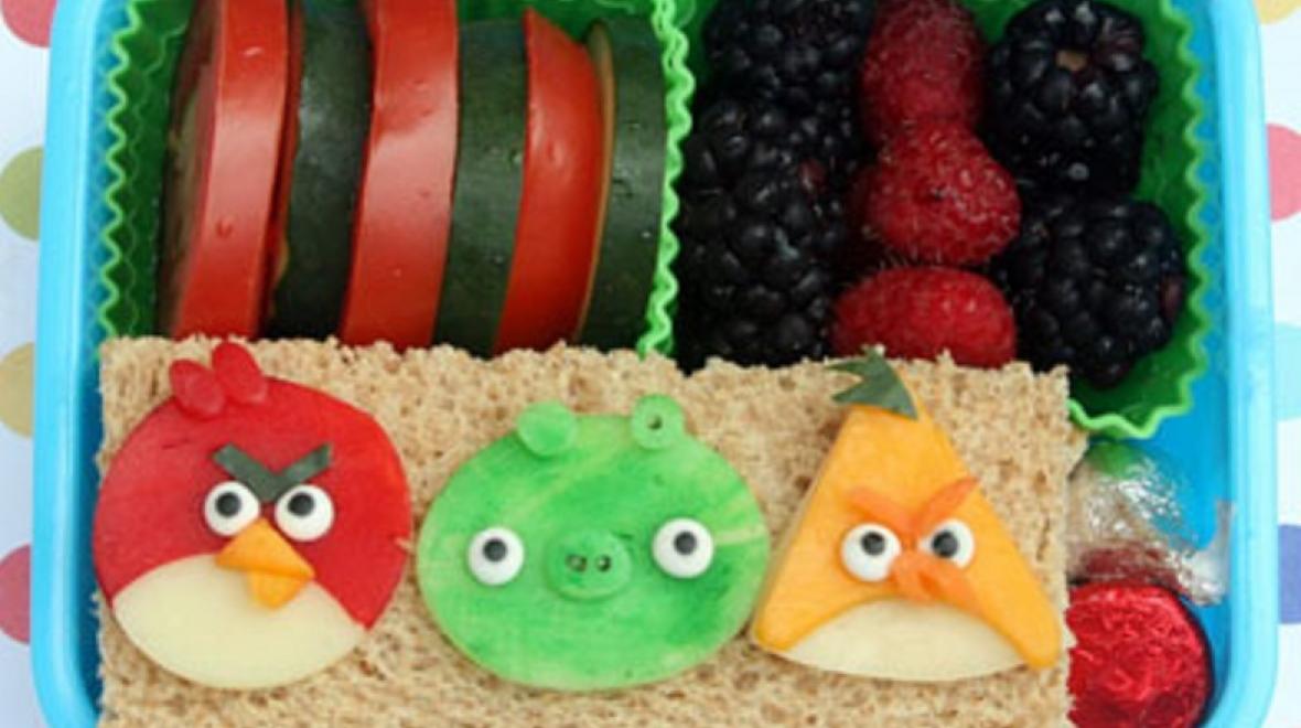 Angry birds lunch