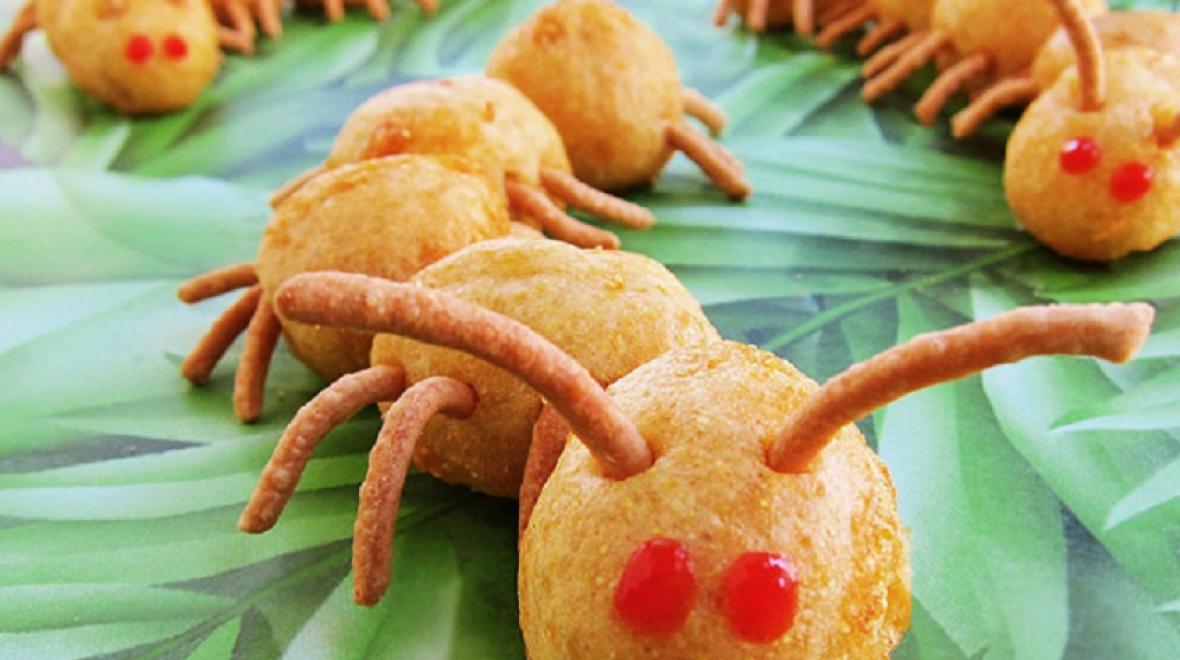 Corn dog centipedes