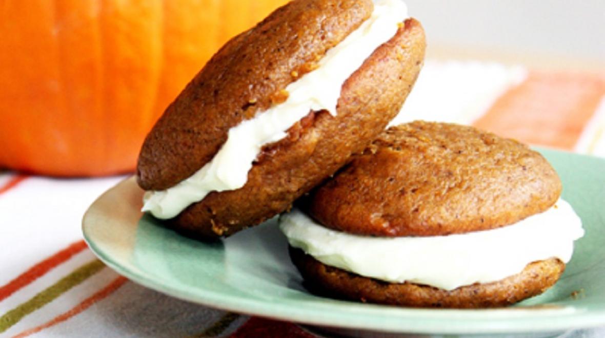 Pumpkin whoopies pies