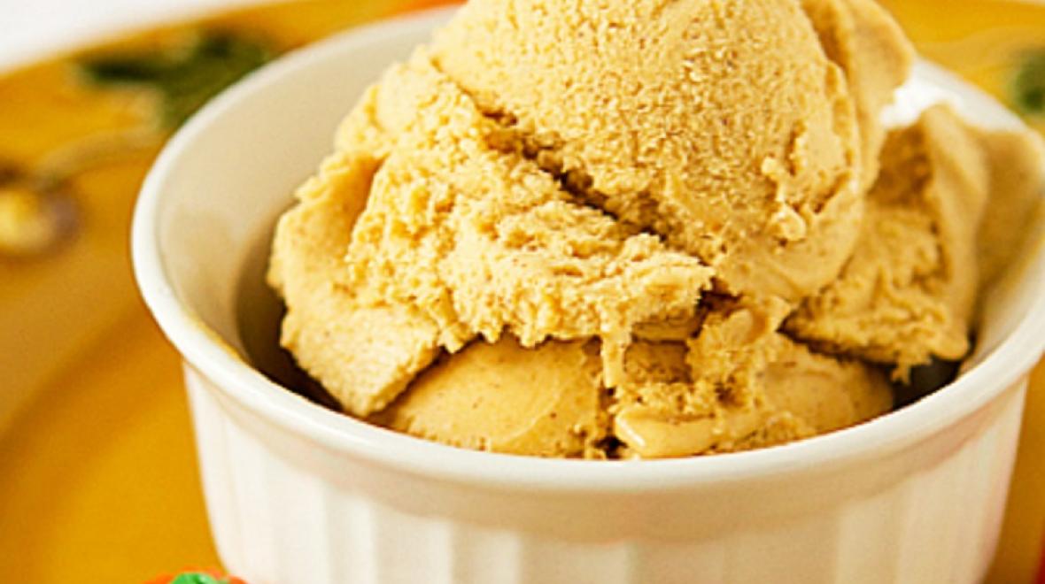 Thanksgiving ice cream