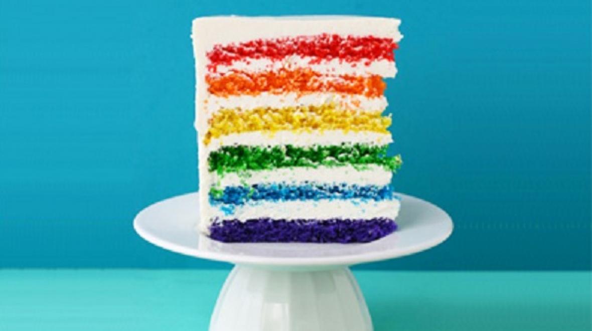 Rainbow cake