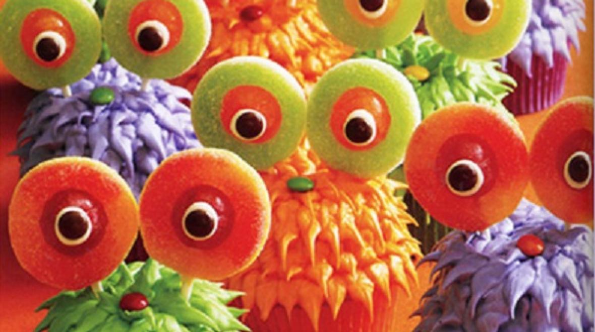 monster cupcakes