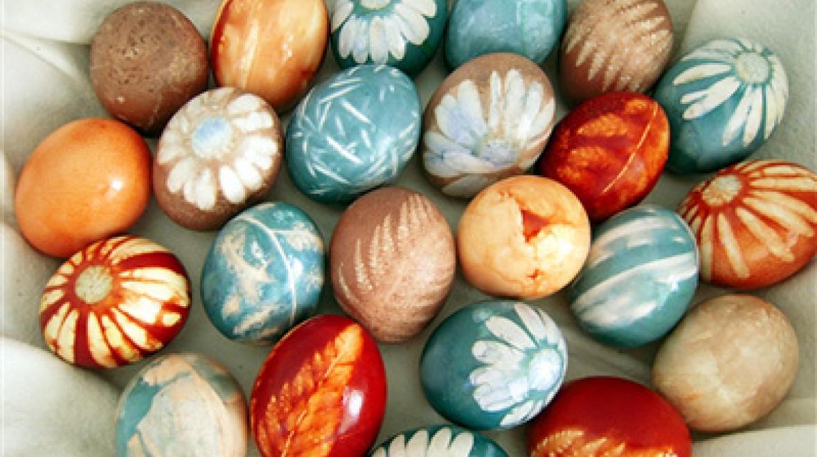 Eco-friendly Easter eggs