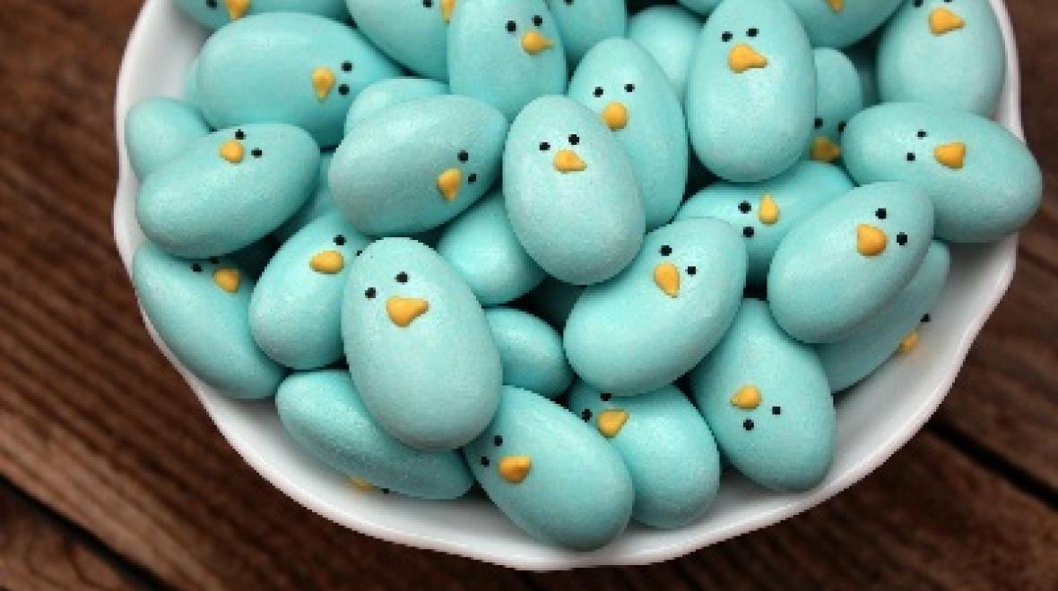 Candy blue birds
