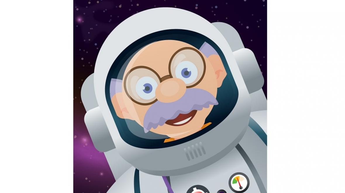 Grandpa in Space app