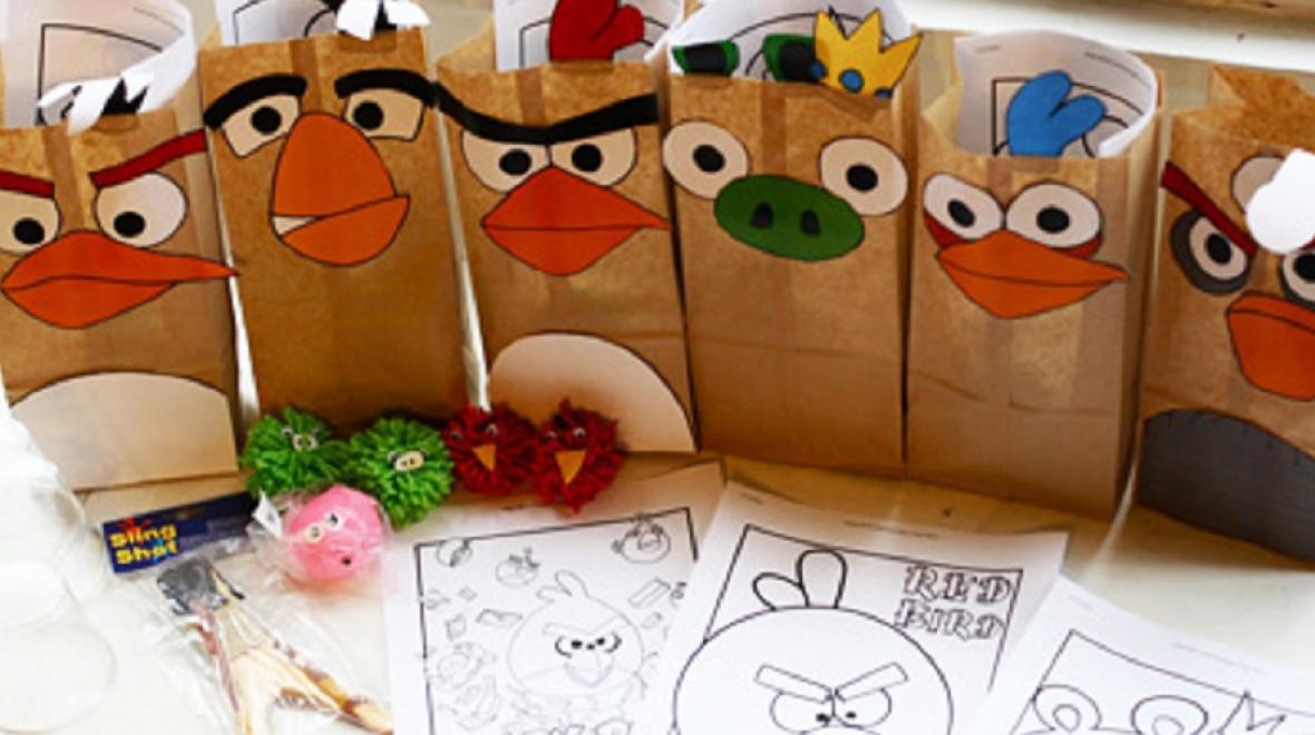 Angry Birds goodie bags