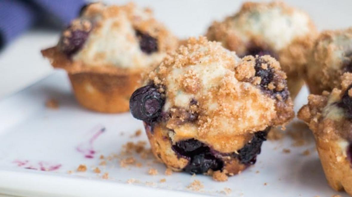 blueberry muffins