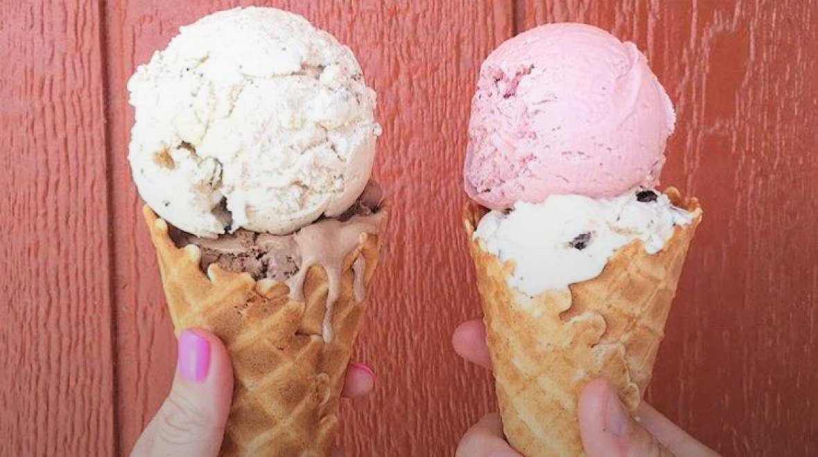 Snoqualmie Ice Cream scoops is some of the best ice cream in seattle