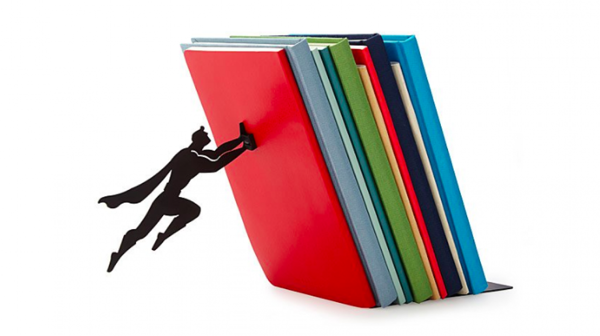 Hero bookend