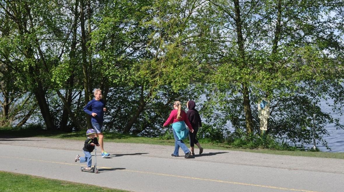 Green Lake Park, North Seattle