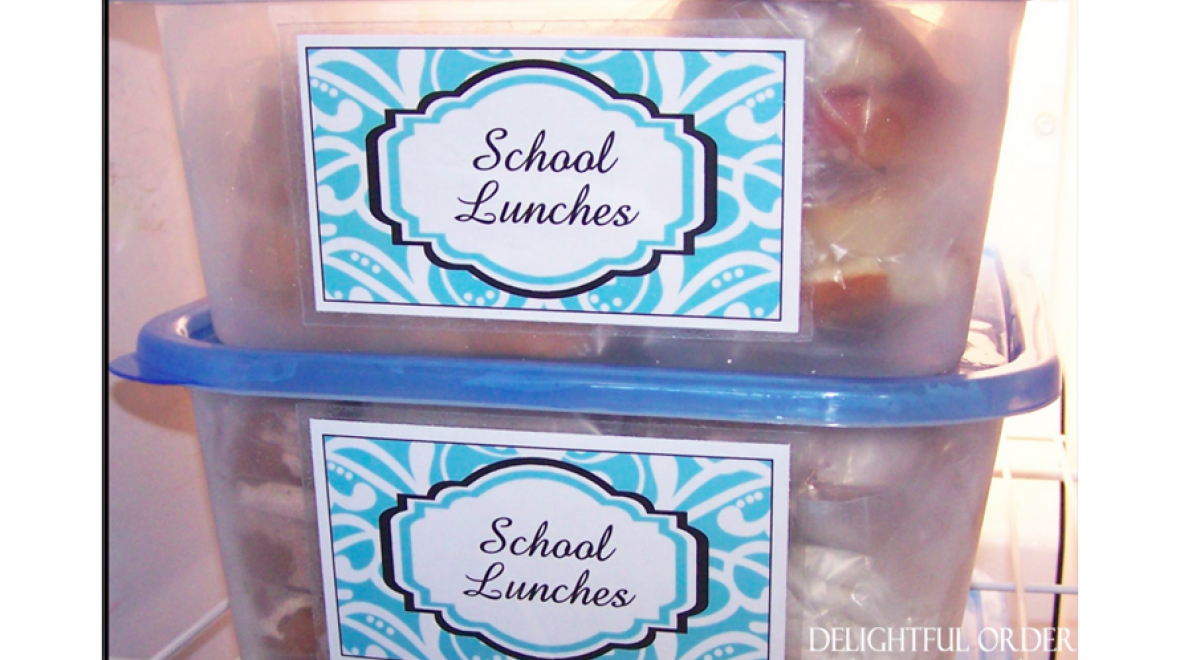 lunch hacks freezer recipes