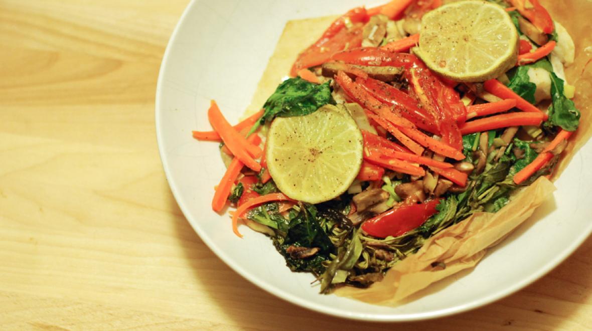 Poisson en papillote fish recipe kids