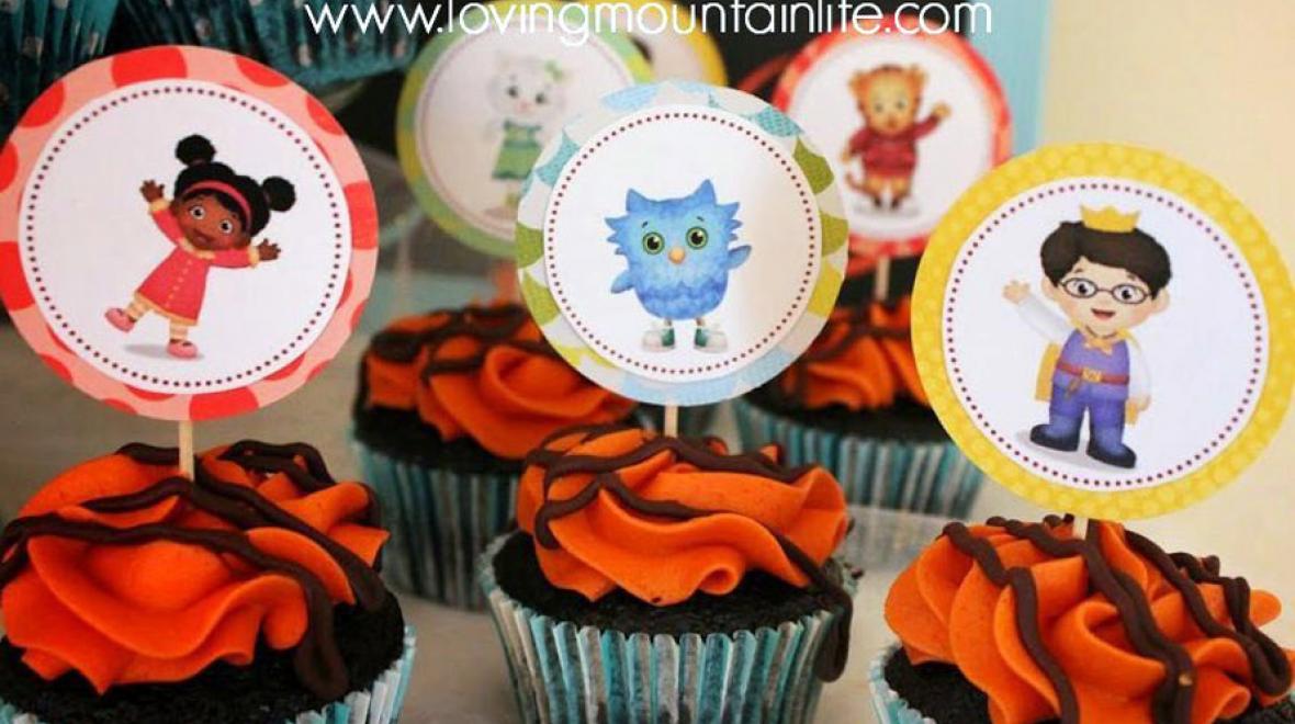 daniel tiger cupcake toppers