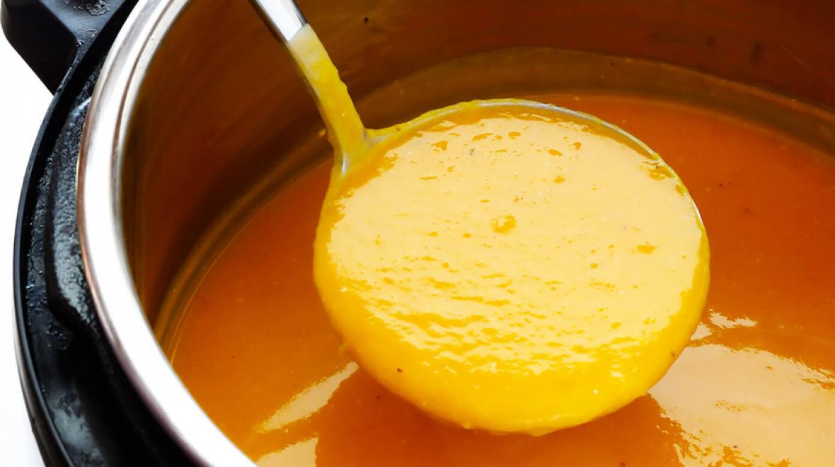 Instant Pot Butternut Squash Soup recipe