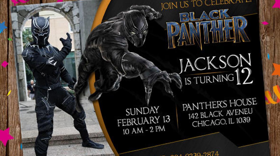 black panther invite