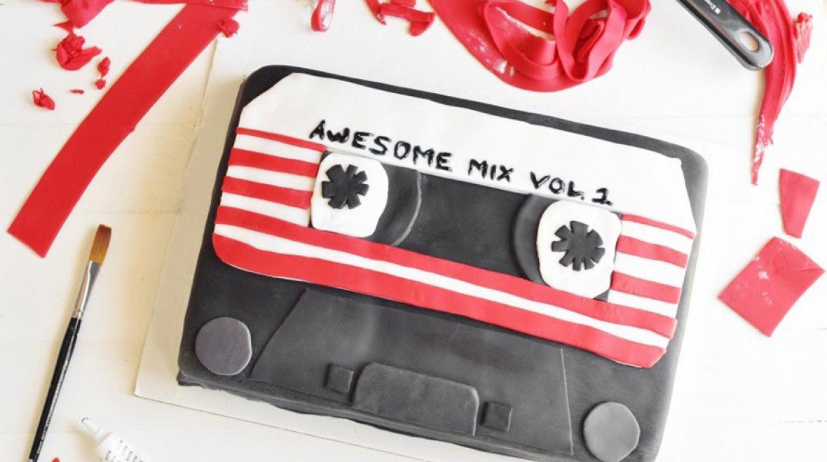 Guardian Of the Galaxy tape Cake